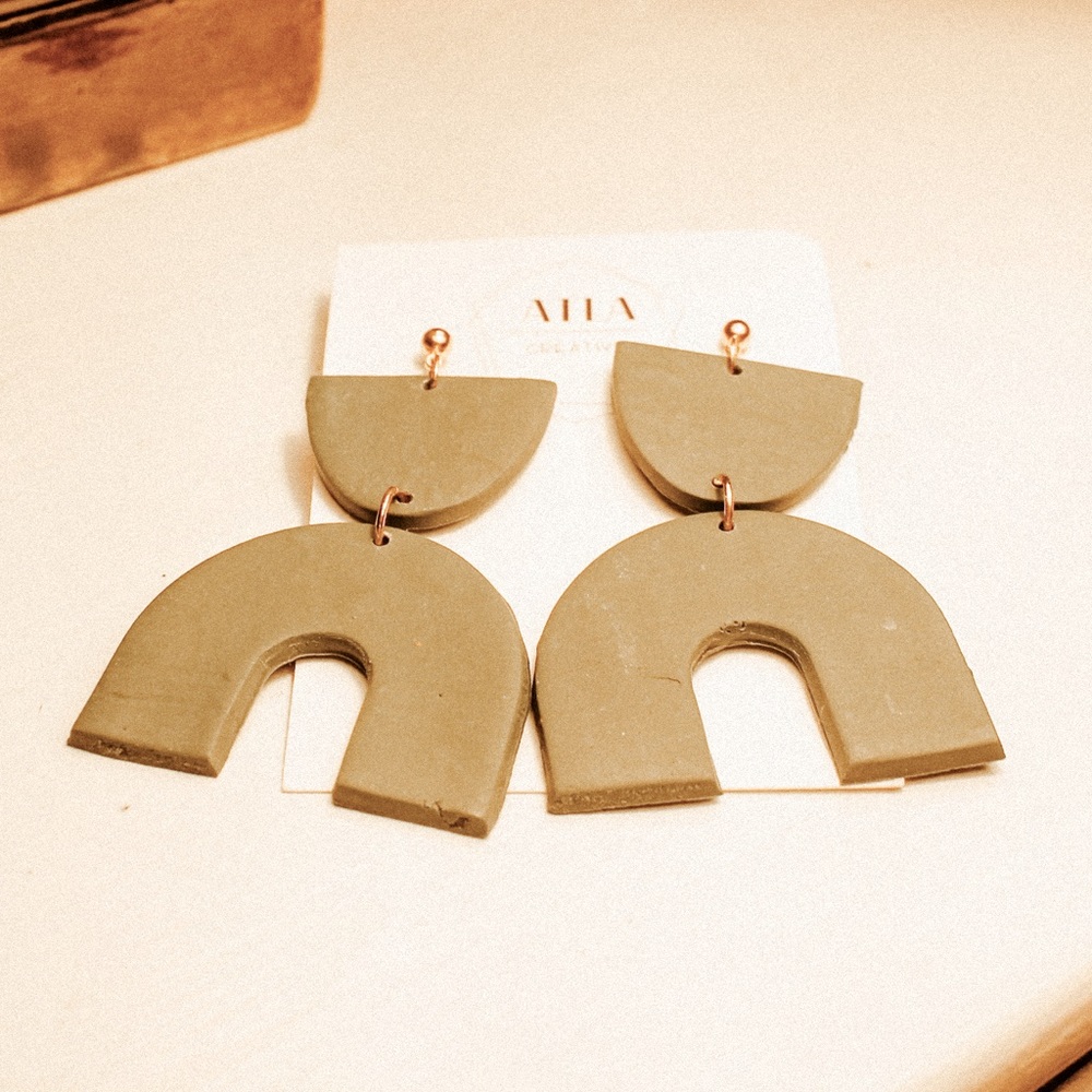 Alta clay earrings